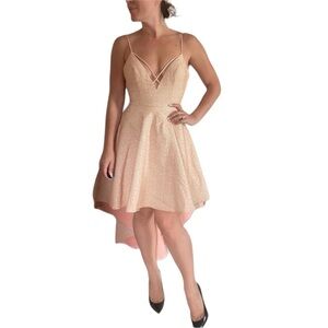 Jovani High Low Dress Pink